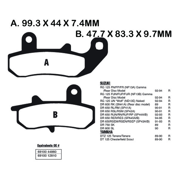 EBC EBC Brake Pads FA157R